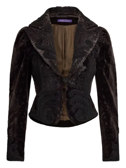 Ralph Lauren Collection embroidered-detail blazer
