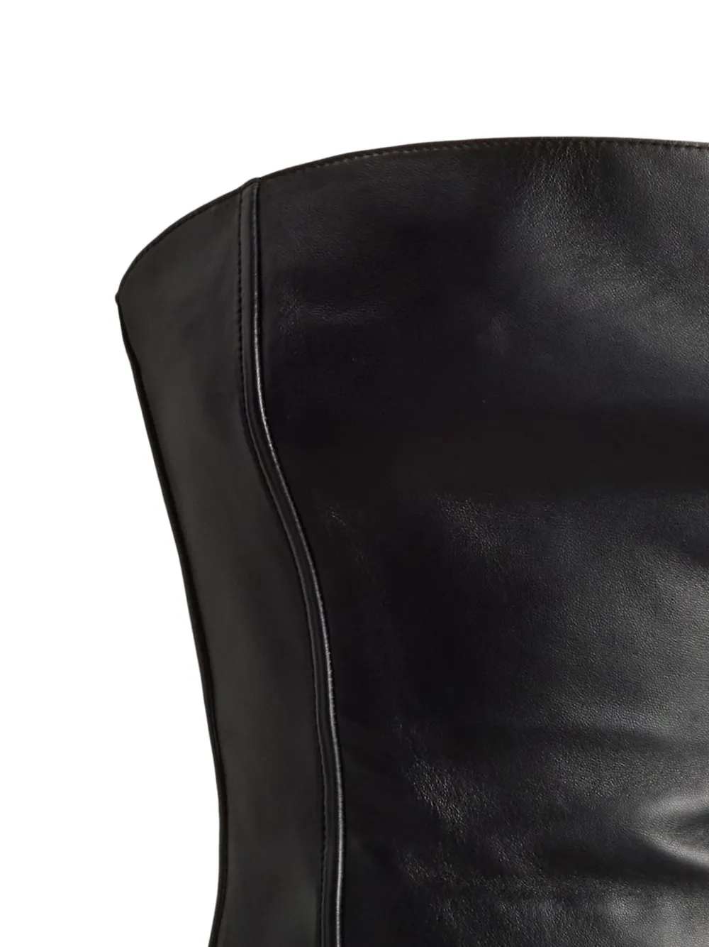 Ralph Lauren Collection strapless leather top | Vests & Tank Tops | Image 2