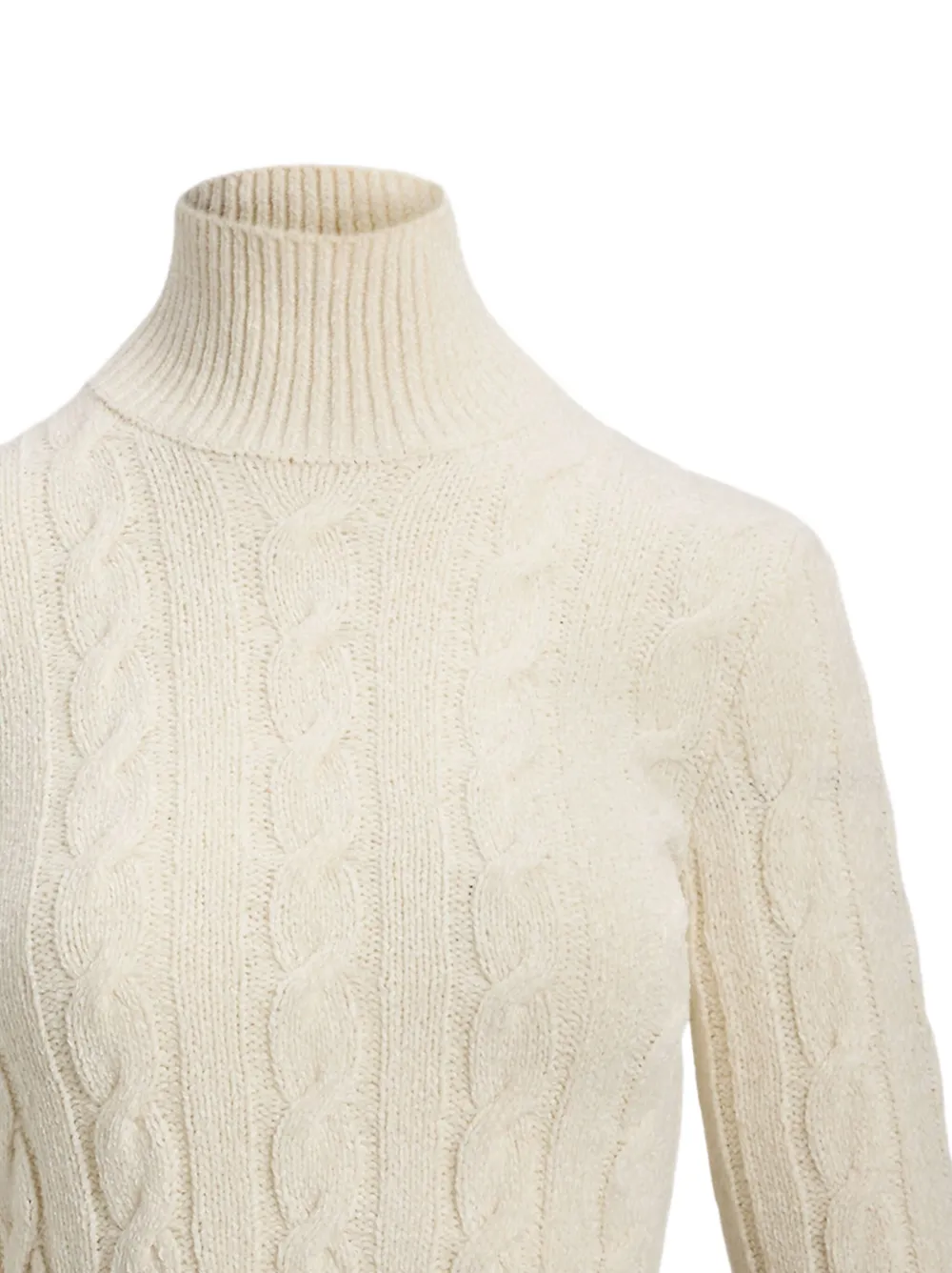 Ralph Lauren Collection cable-knit turtleneck sweater | Knitted Sweaters | Image 2