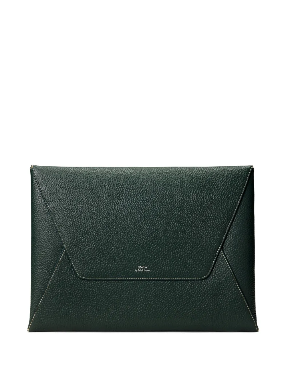 Polo Ralph Lauren envelope-flap leather portfolio bag | Image 2