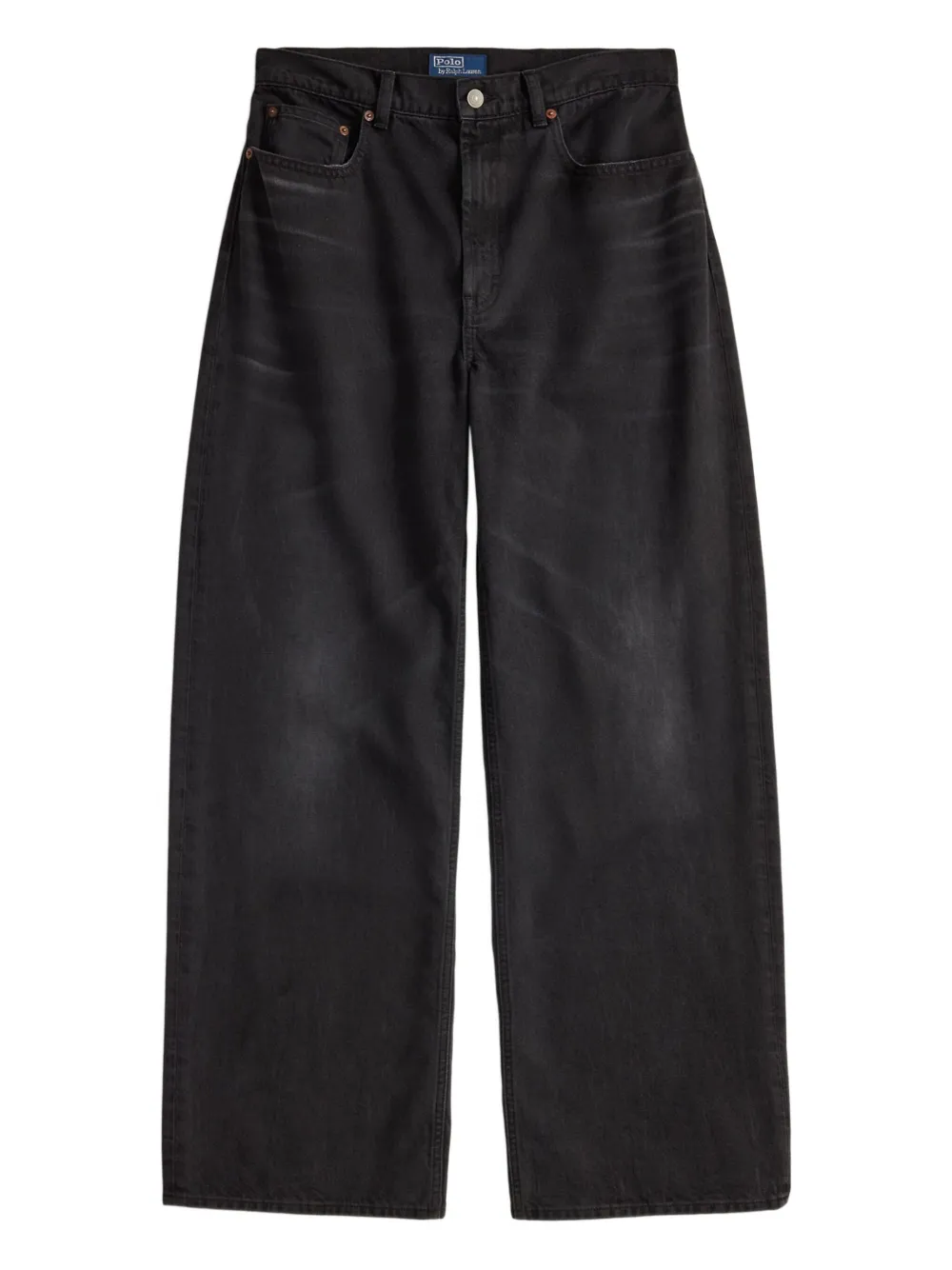 Polo Ralph Lauren High-waisted Jeans In Black