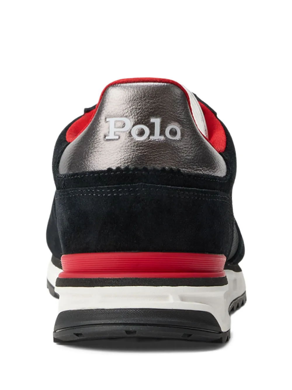 Polo Ralph Lauren suede leather sneakers Black