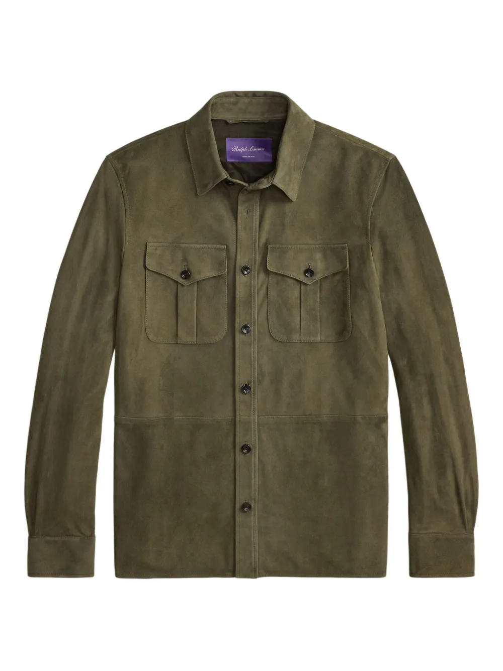 Ralph Lauren Purple Label シャツジャケット - グリーン Ralph Lauren Purple Label シャツジャケット - グリーン