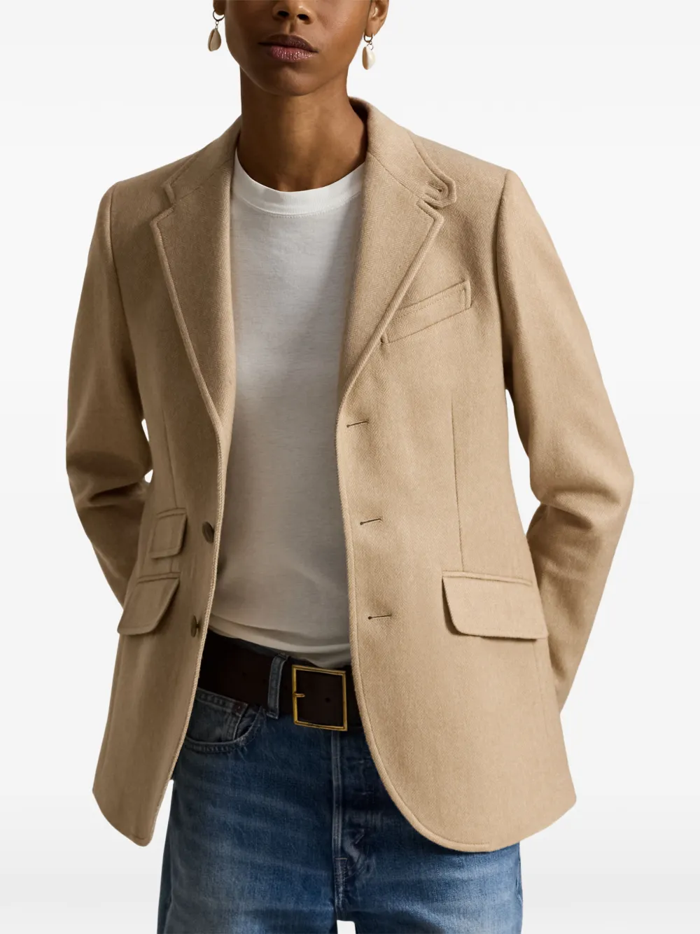 Polo Ralph Lauren Wollen blazer Beige