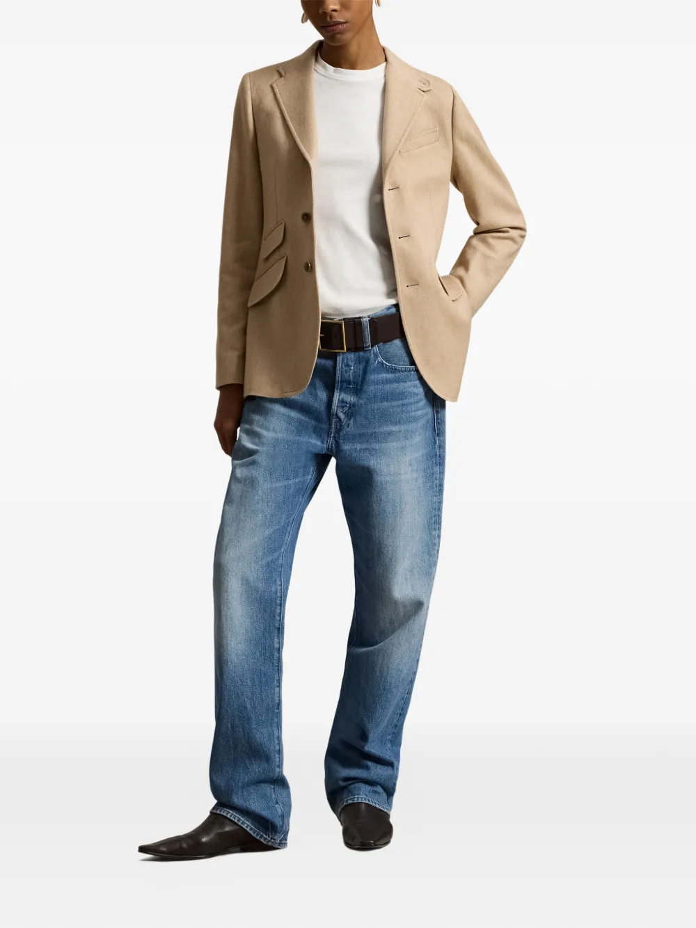 Polo Ralph Lauren Wollen blazer Beige