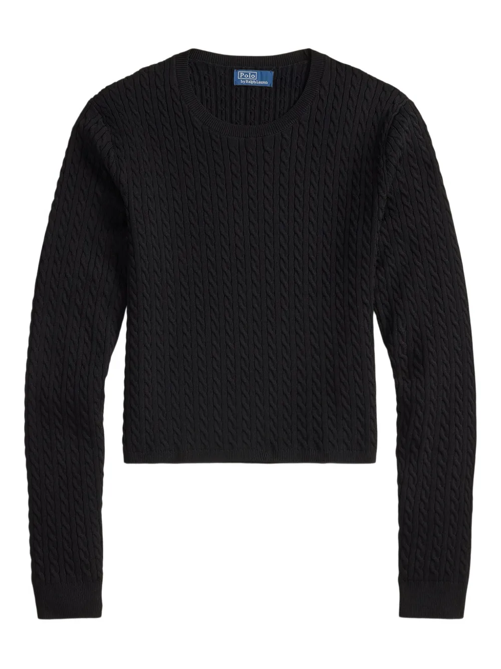 Polo Ralph Lauren Cable-knit Sweater In Black