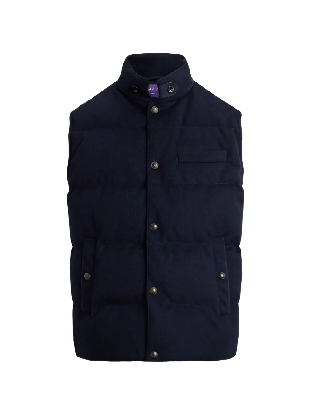 Ralph Lauren Purple Label Carleton padded gilet - Blau