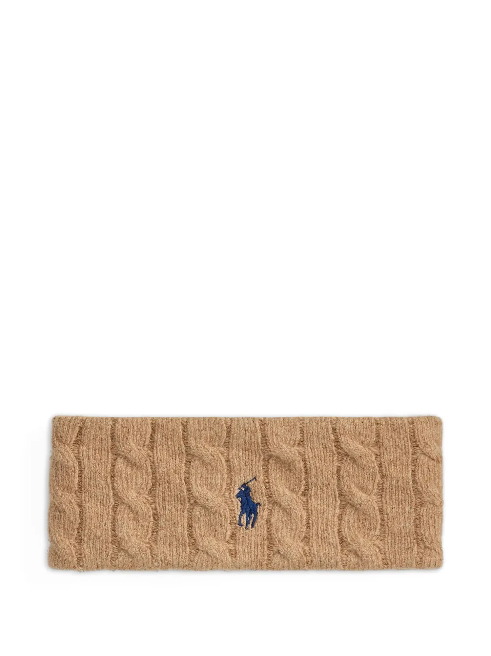 Polo Ralph Lauren cable-knit headband | Neutrals | Image 1