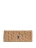 Polo Ralph Lauren cable-knit headband - Neutrals