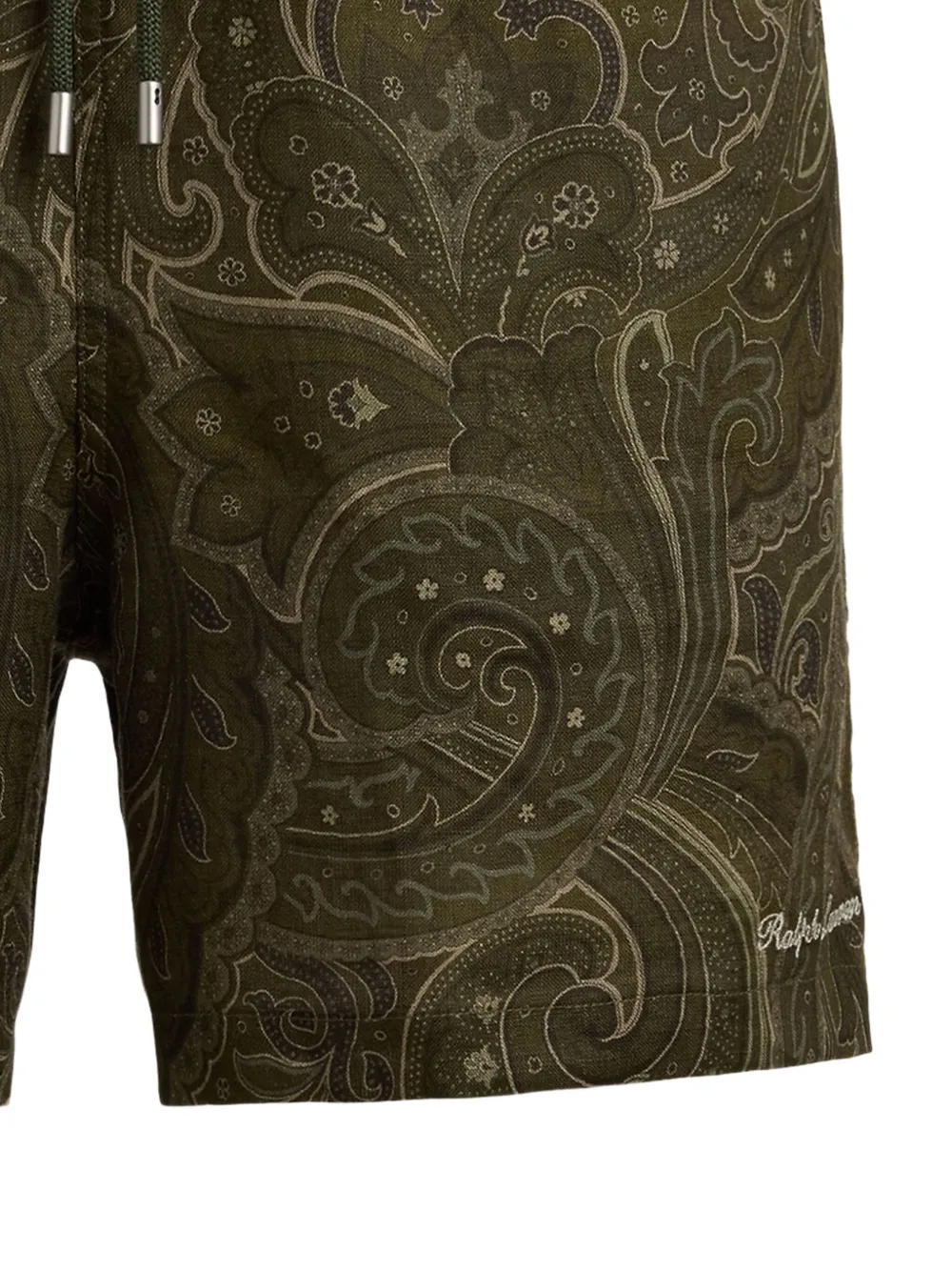 Ralph Lauren Purple Label paisley-pattern drawstring swim shorts | Swim & Board Shorts | Image 2