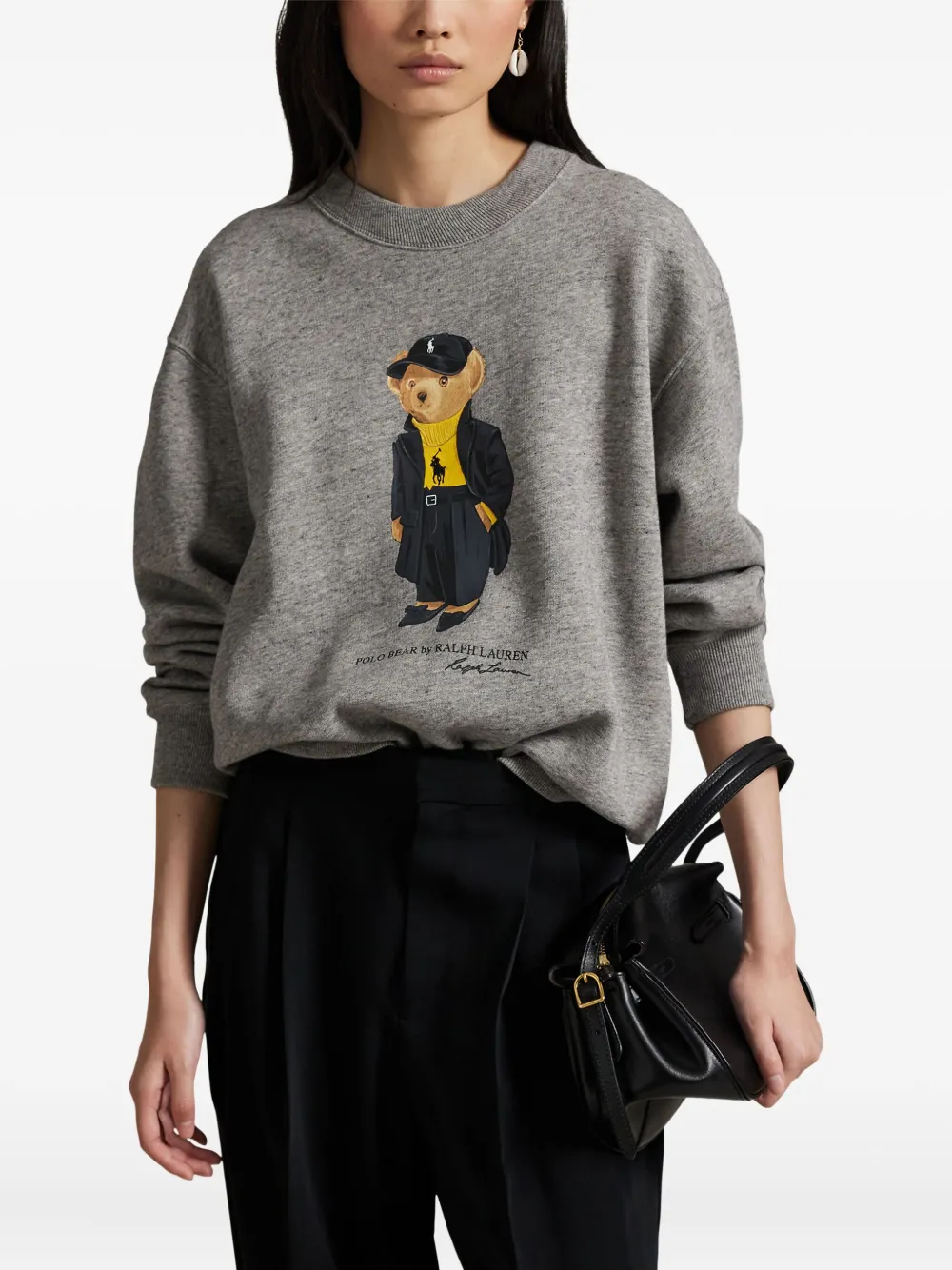 Polo Ralph Lauren Sweater met teddybeerprint Grijs