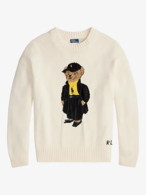 Polo Ralph Lauren 폴로 베어 자수 크루 넥 스웨터