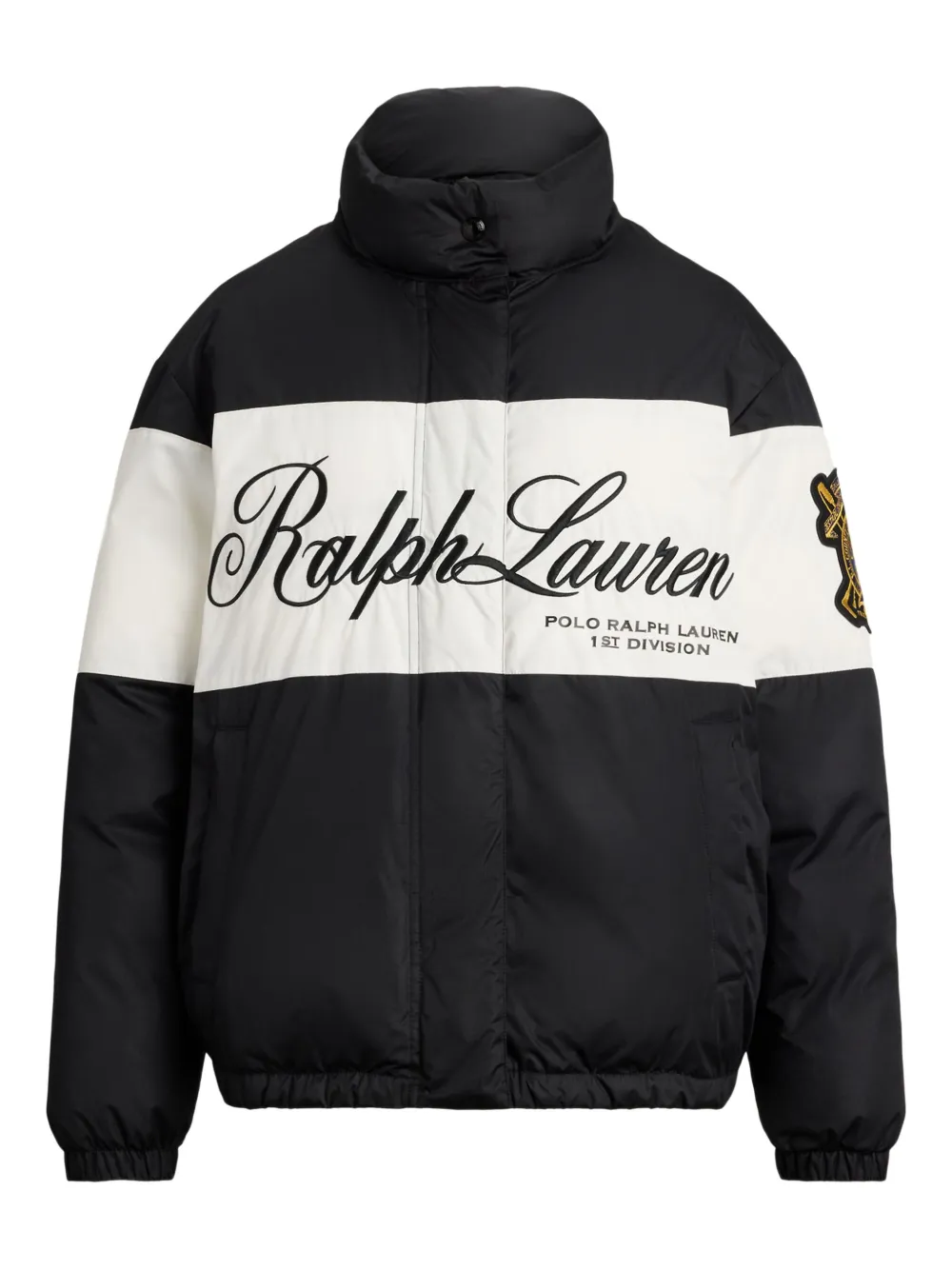 Polo Ralph Lauren ロゴ パネル ジャケット - ブラック