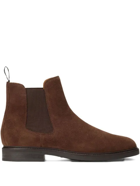 Polo Ralph Lauren suede elastic-panel boots