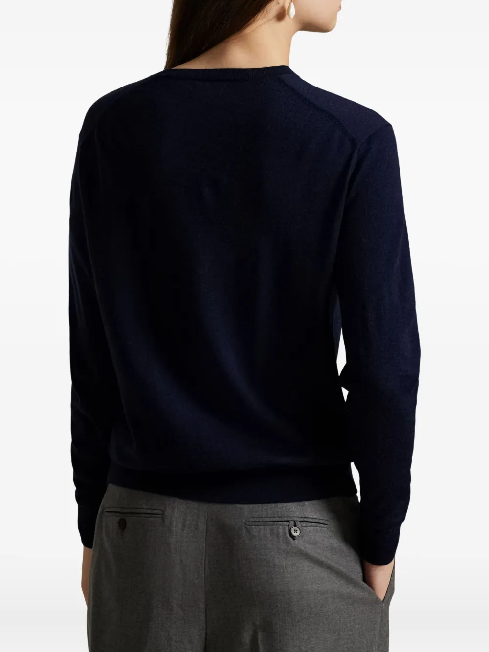 Polo Ralph Lauren Crew-neck Sweater In Blue