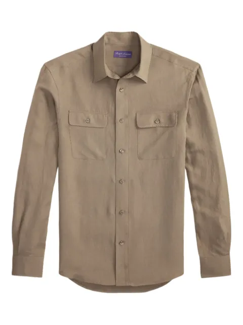Ralph Lauren Purple Label flap-pockets shirt