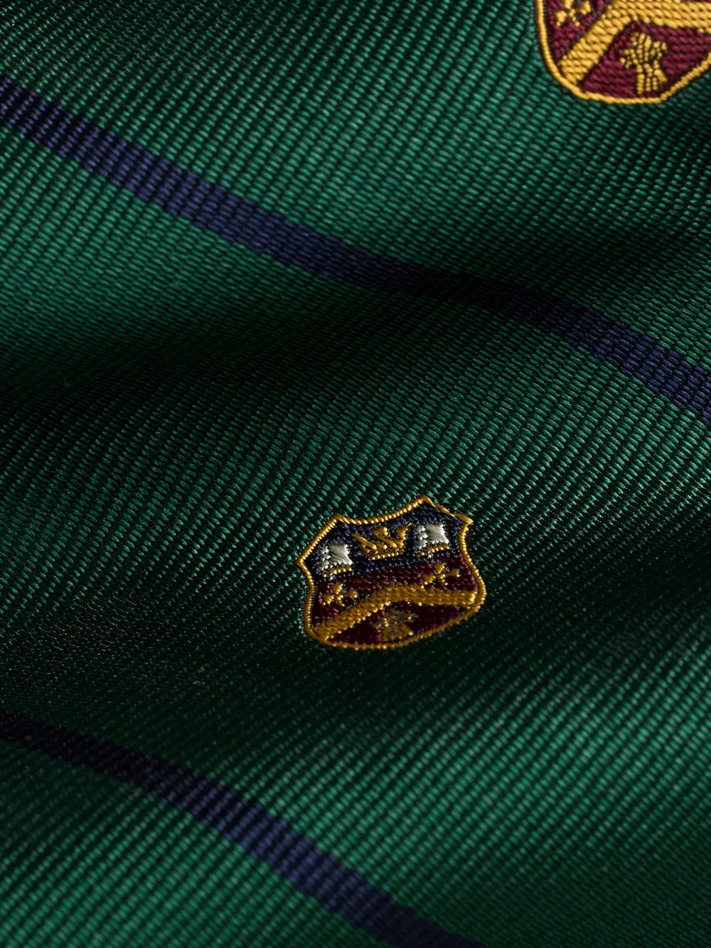 Polo Ralph Lauren Gestreepte stropdas Groen