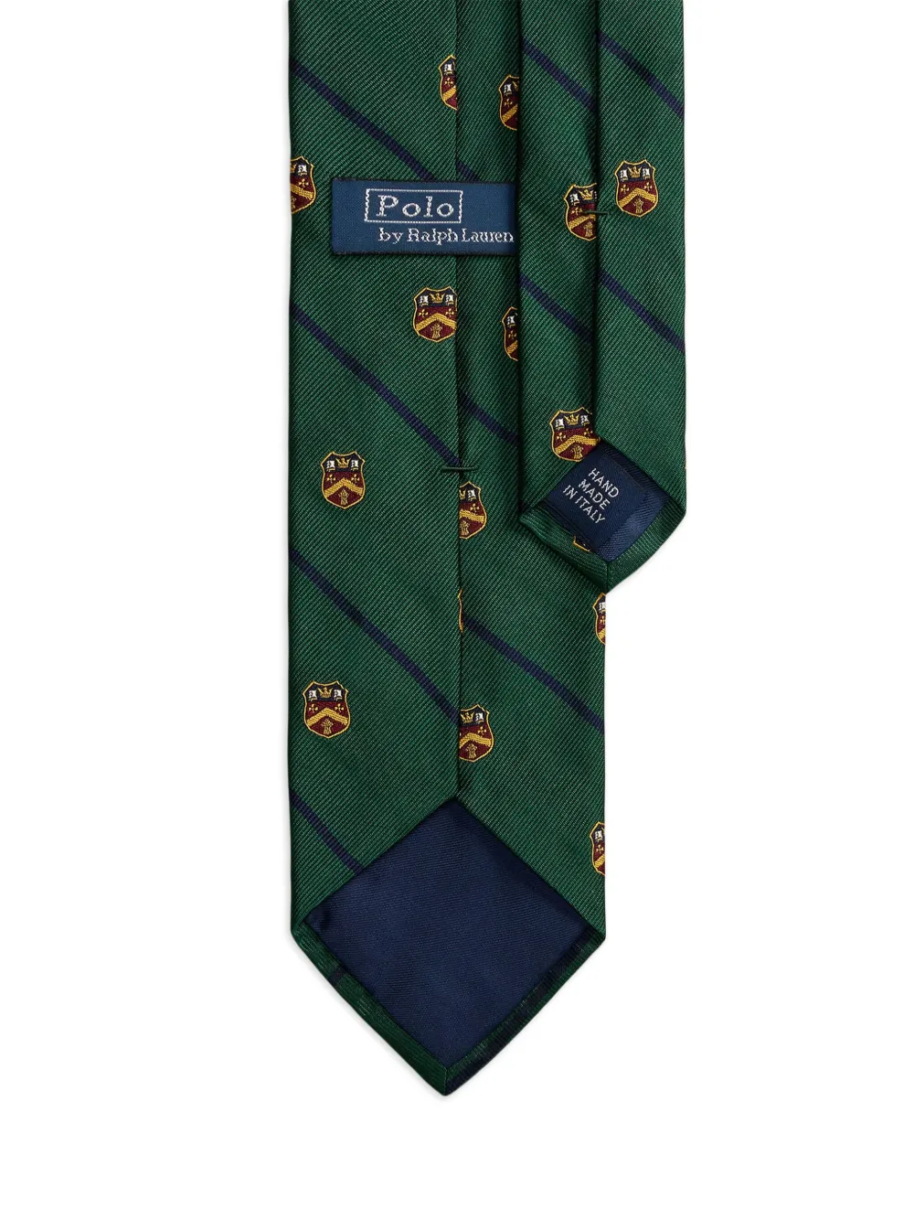 Polo Ralph Lauren crest-striped tie | Image 2