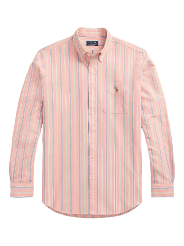 Polo Ralph Lauren ストライプ シャツ | オレンジ | FARFETCH JP