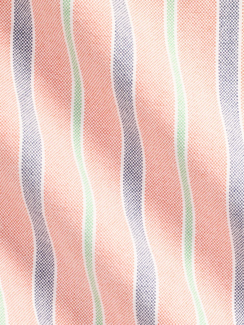 Polo Ralph Lauren Striped Embroidered-logo Shirt In Pink