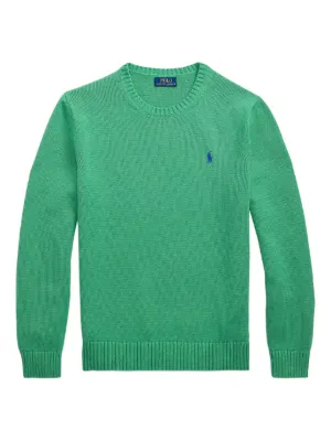 Polo Ralph Lauren ケーブルニット セーター | グリーン | FARFETCH JP