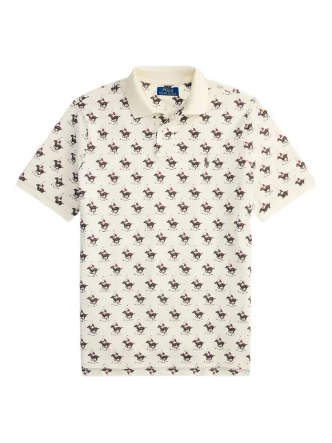 Polo Ralph Lauren polo player-print polo shirt