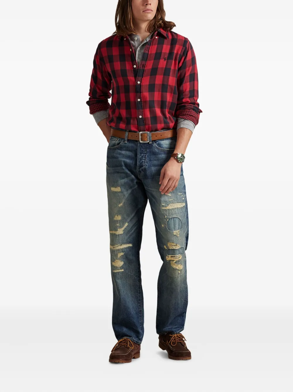 Polo Ralph Lauren rood overhemd