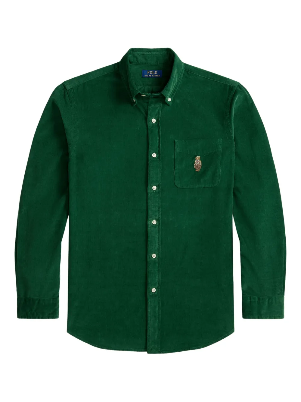 Polo Ralph Lauren ポロベア コーデュロイシャツ - グリーン Polo Ralph Lauren ポロベア コーデュロイシャツ - グリーン