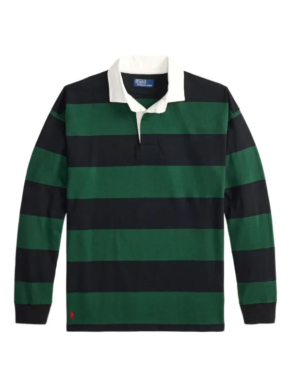 Rugby Lauren Ralph by Polo Shirt, ZA FARFETCH | Blue | Shirt Rugby Pieced Lauren Ralph Polo x Palace ラガーシャツ トップス