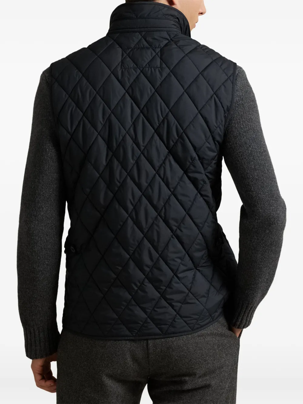 Polo Ralph Lauren Bodywarmer met logopatch Zwart