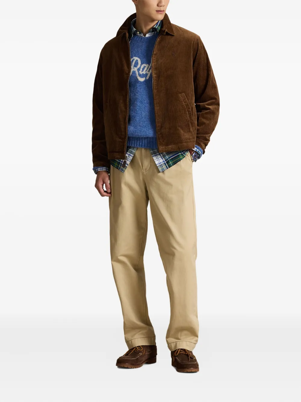 Polo Ralph Lauren embroidered-logo corduroy jacket | Shirt Jackets | Image 2