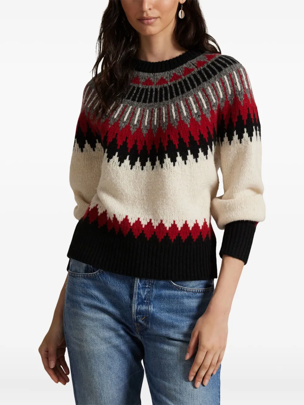 Polo Ralph Lauren フェアアイル セーター - ニュートラル Polo Ralph Lauren フェアアイル セーター - ニュートラル