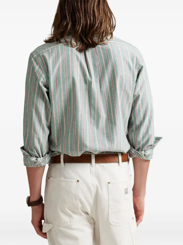 Polo Ralph Lauren Striped Shirt | Green | FARFETCH