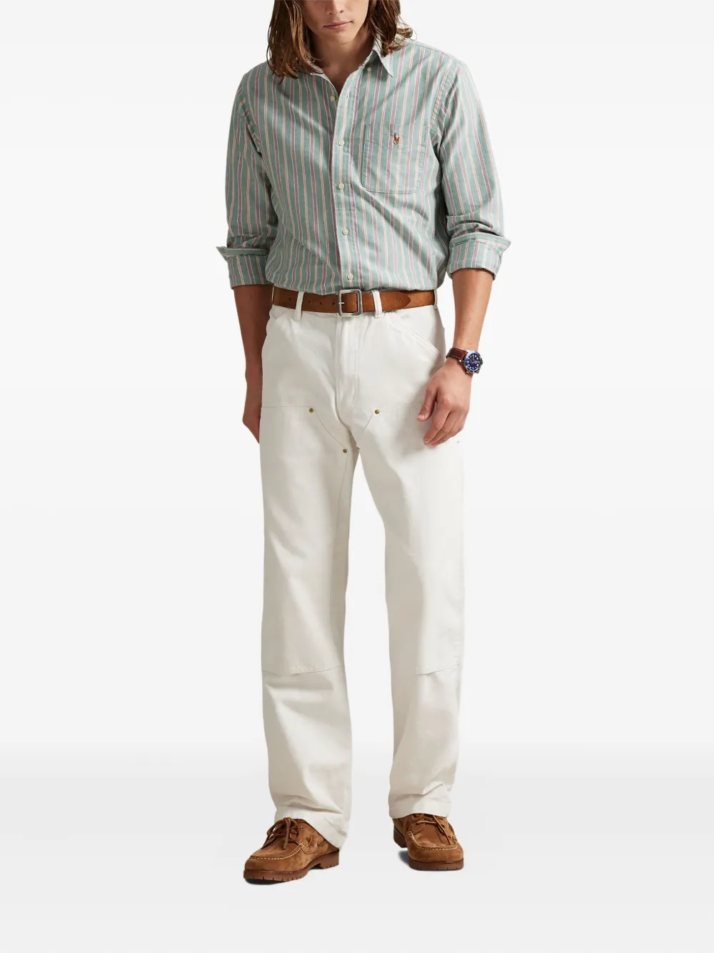 Polo Ralph Lauren camisa con rayas estampadas | Image 2