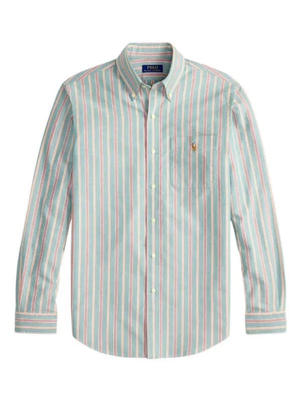 Polo Ralph Lauren Striped Shirt | Green | FARFETCH