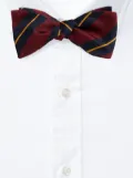 Polo Ralph Lauren striped bow tie - Red