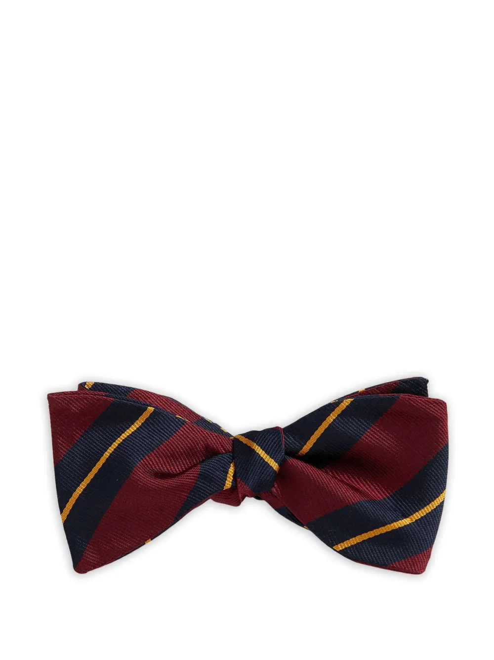 Polo Ralph Lauren striped bow tie | Red | Image 1