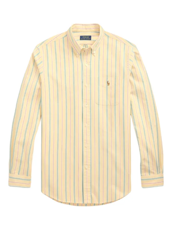 Polo Ralph Lauren ストライプ シャツ | イエロー | FARFETCH JP Polo Ralph Lauren ストライプ シャツ | イエロー | FARFETCH JP