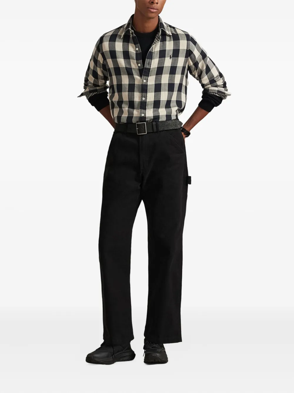 Polo Ralph Lauren overhemd Zwart