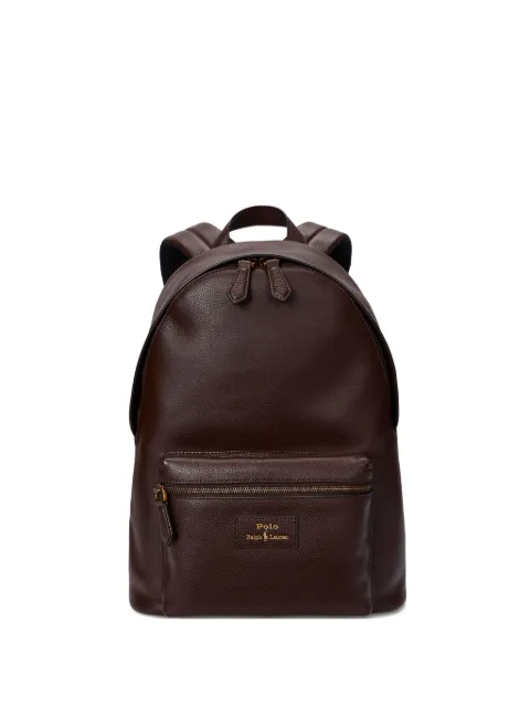 Polo Ralph Lauren pochette zippée en cuir