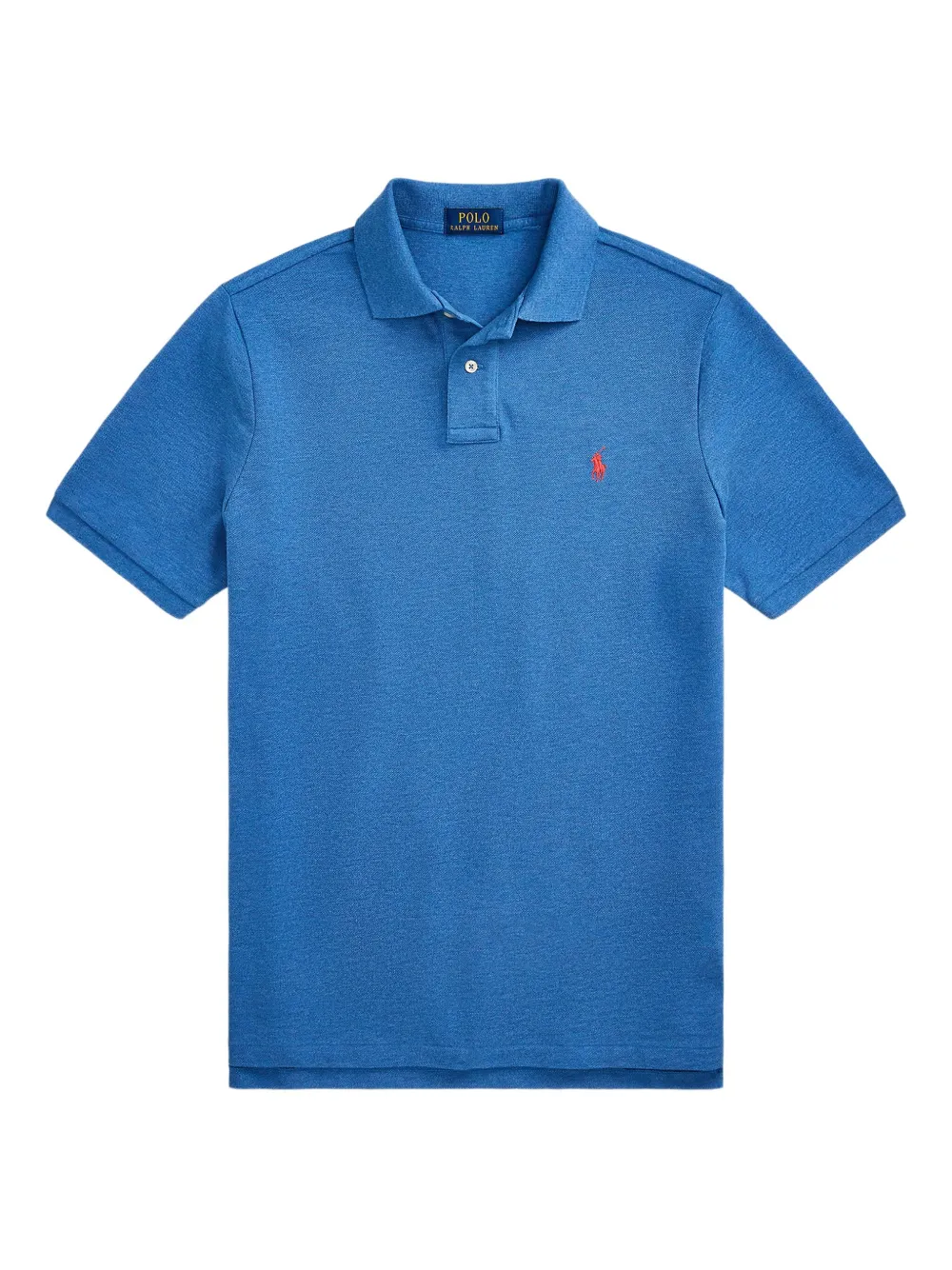Polo Ralph Lauren logo-embroidered polo shirt | Blue | Image 1