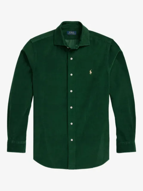 Polo Ralph Lauren corduroy embroidered-logo shirt