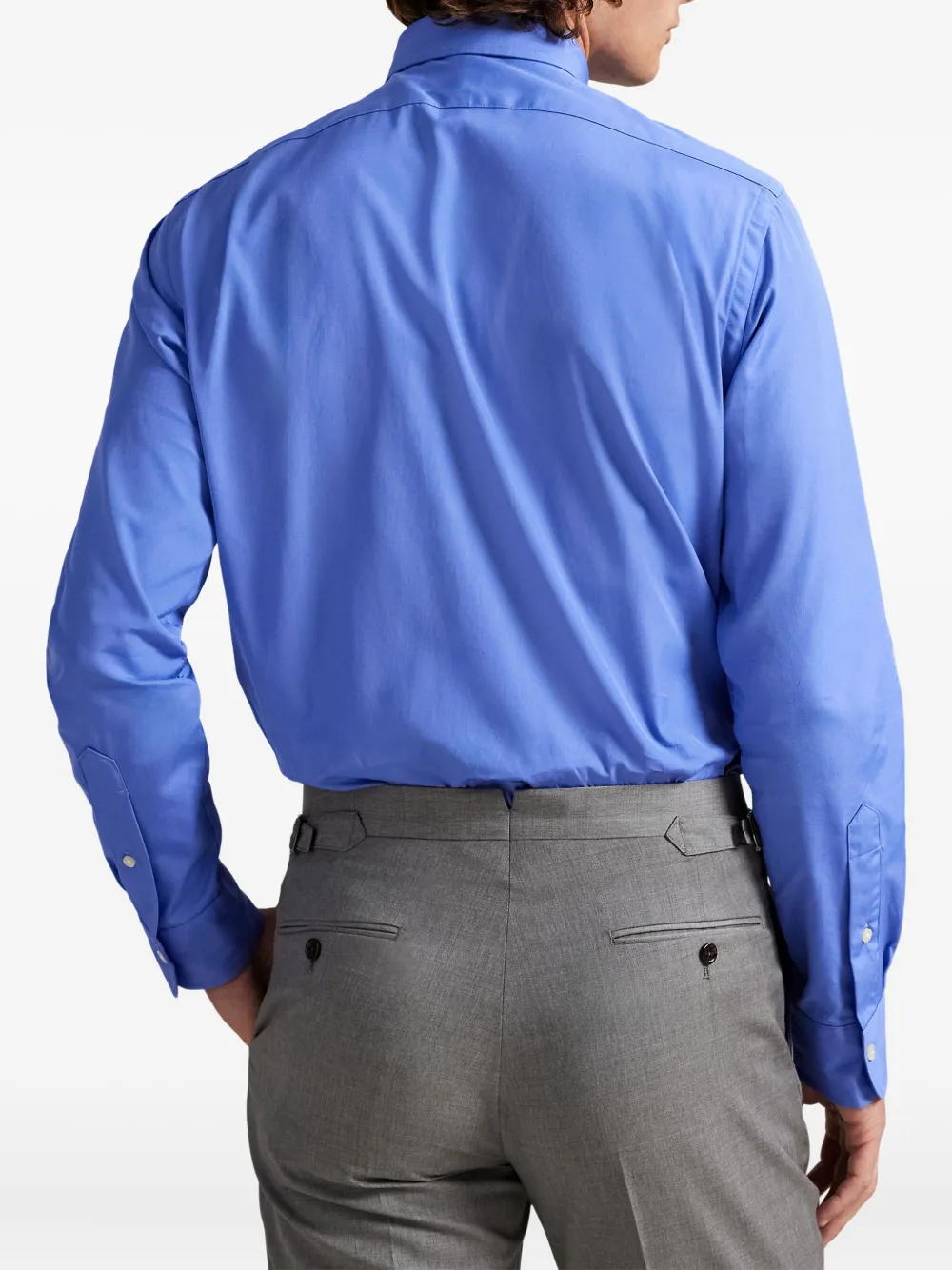 Polo Ralph Lauren Overhemd met geborduurd logo Blauw