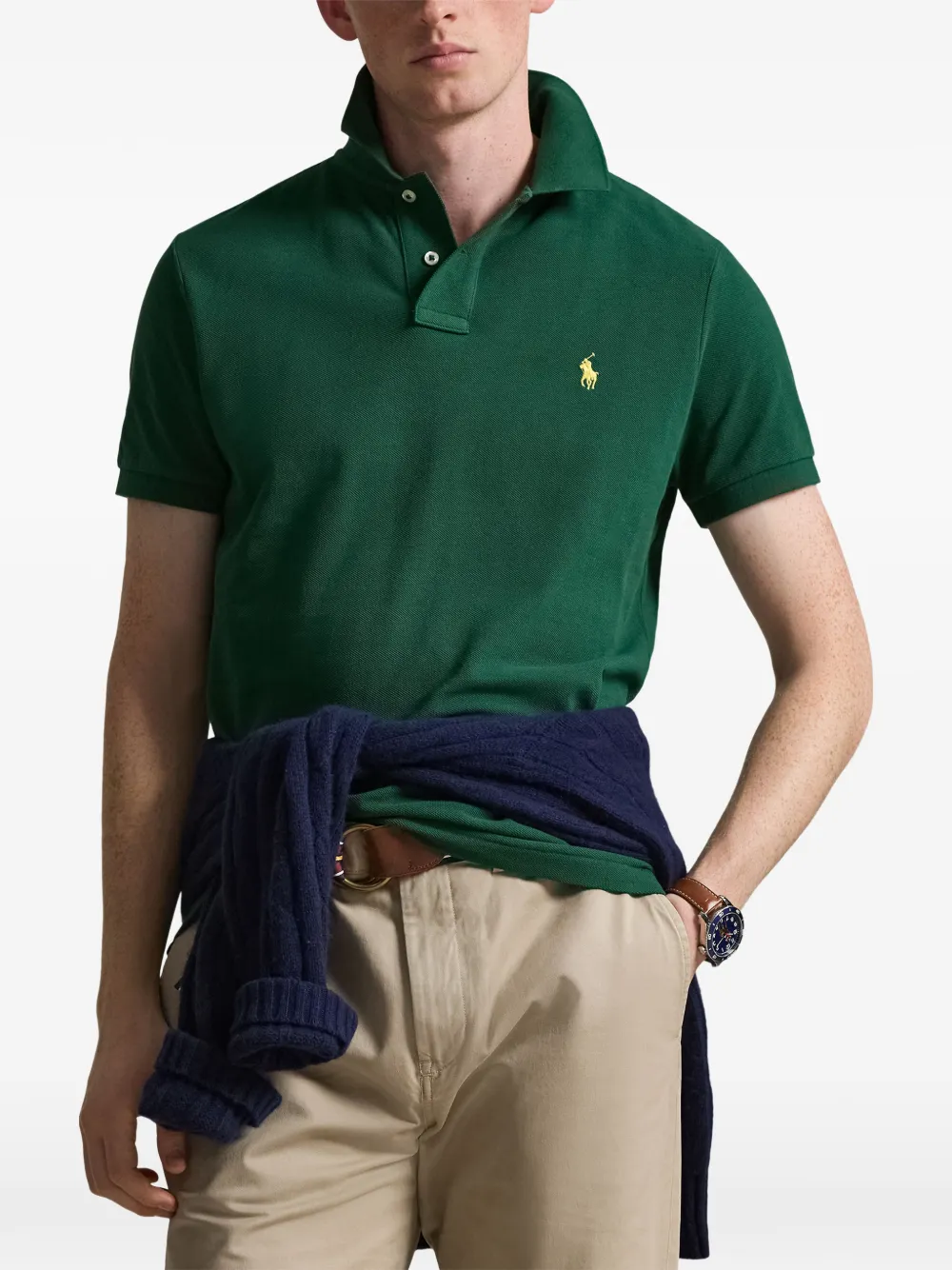 Polo Ralph Lauren Poloshirt met logo Groen
