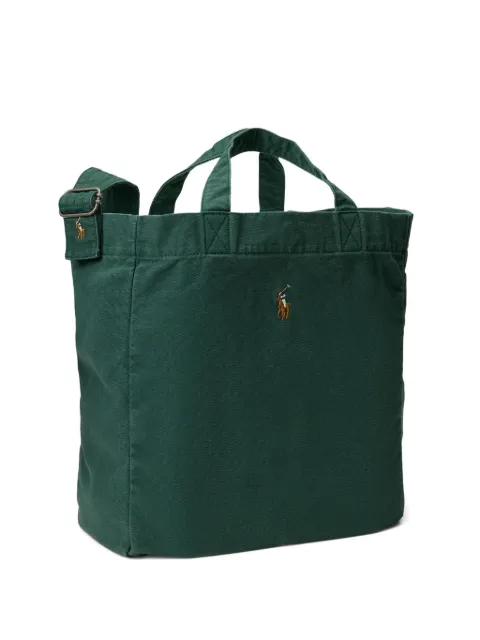 Polo Ralph Lauren Pony logo-embroidered tote bag