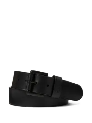 Ralph Lauren Purple Label レザーベルト | ブラック | FARFETCH JP