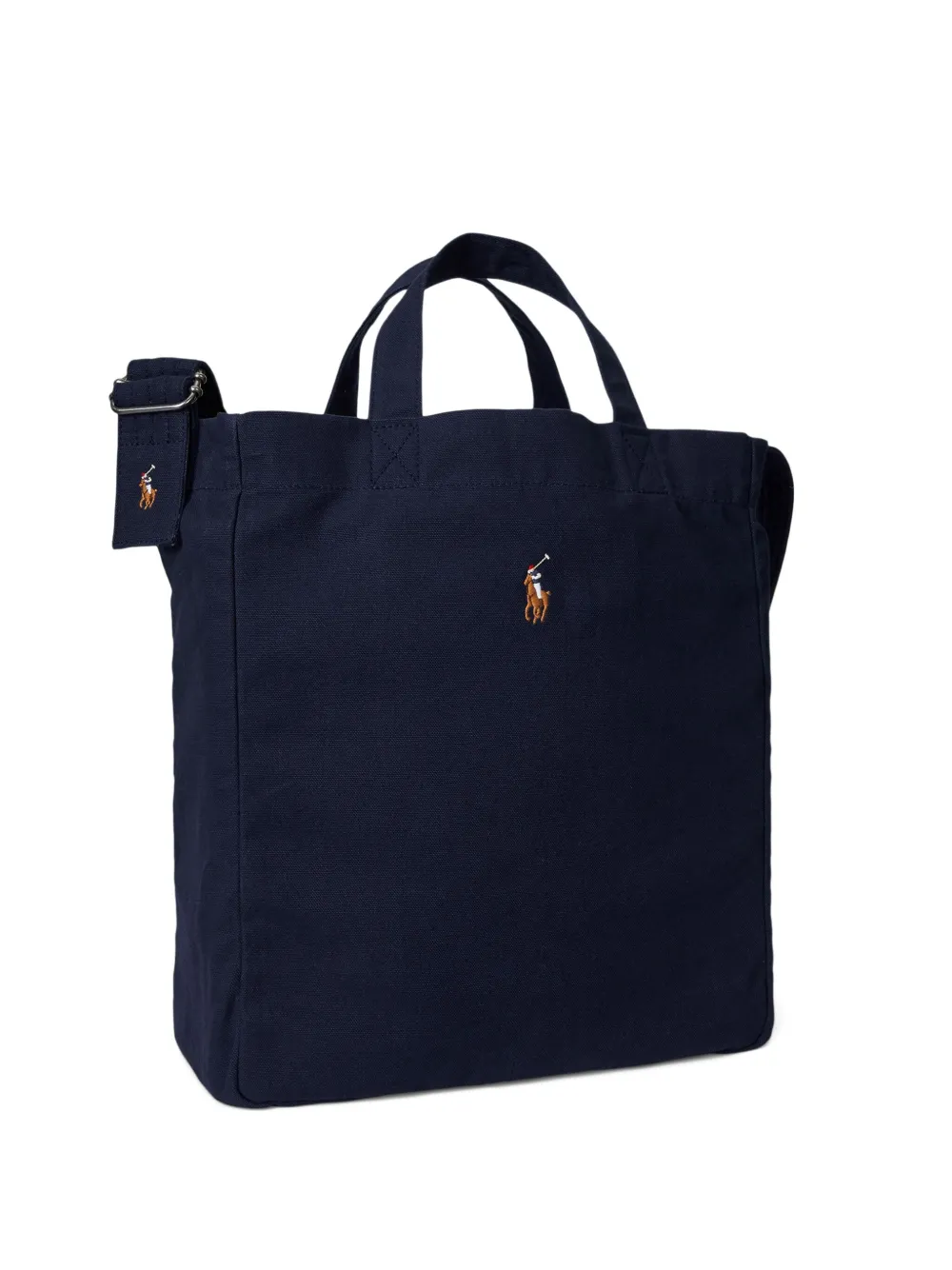 Polo Ralph Lauren logo-embroidered tote bag | Blue | Image 1