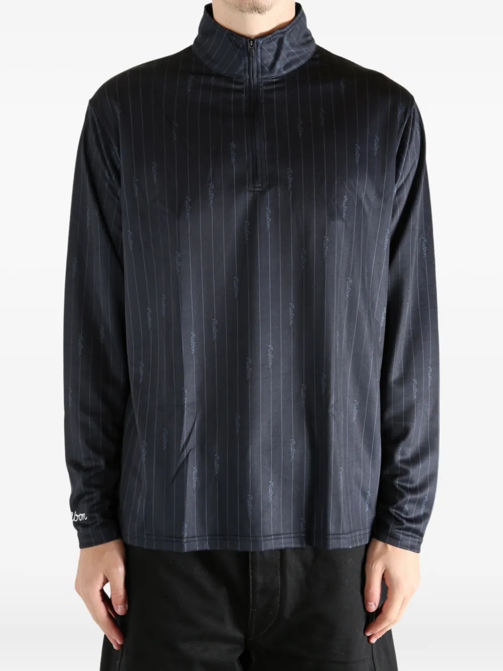 Malbon Golf pinstriped performance sweatshirt | Performance Sweatshirts & Hoodies | Image 2