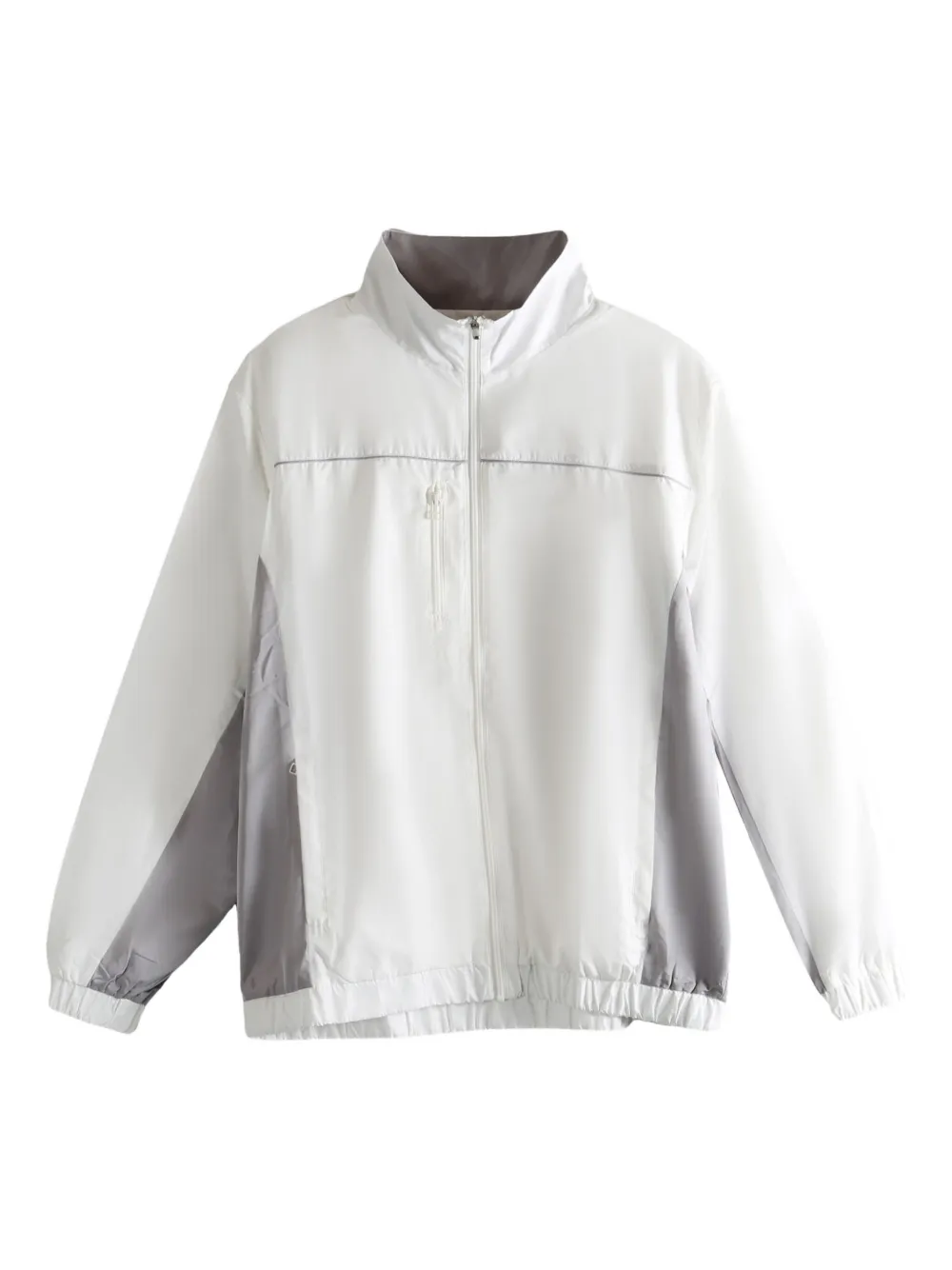 Malbon Golf contrasting-panel jacket | White | Image 1