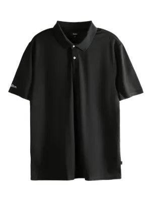Malbon Golf logo-print Polo Shirt | Black | FARFETCH